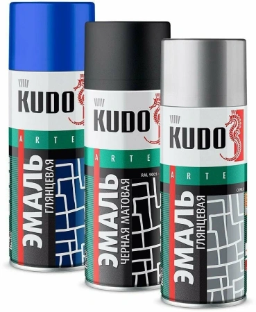 КРАСКА АЭРОЗОЛЬНАЯ KUDO ЗОЛОТО